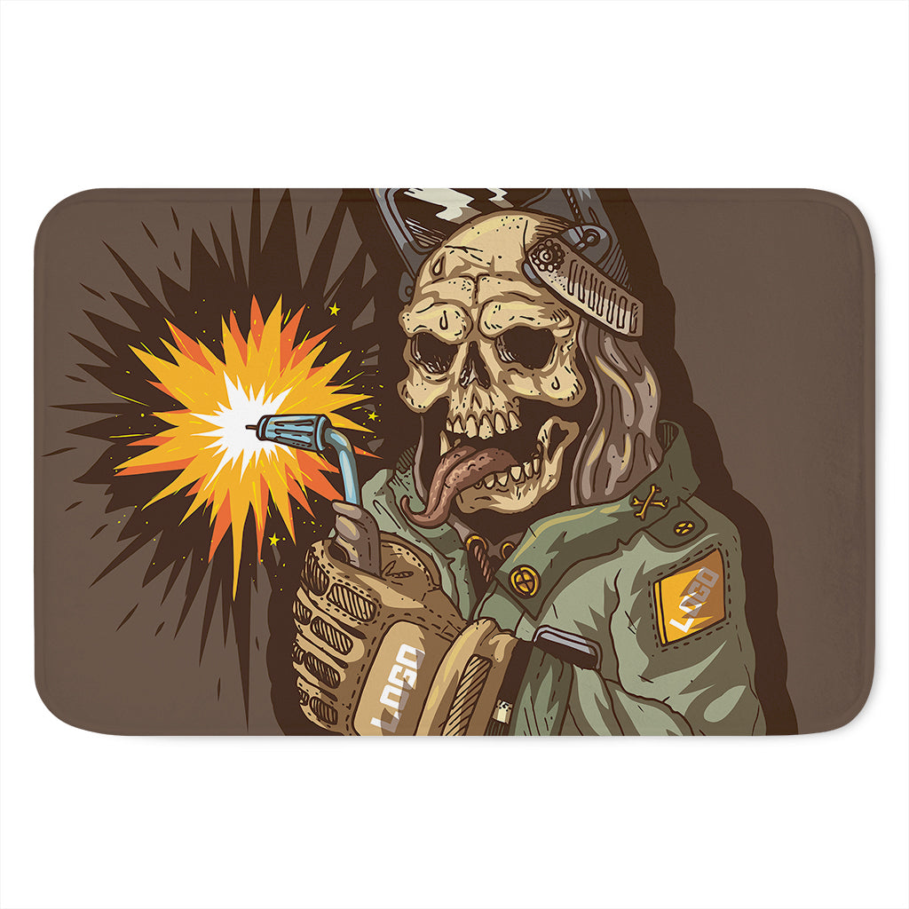 Dead Welder Print Indoor Door Mat