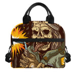 Dead Welder Print Insulated Lunch Bag