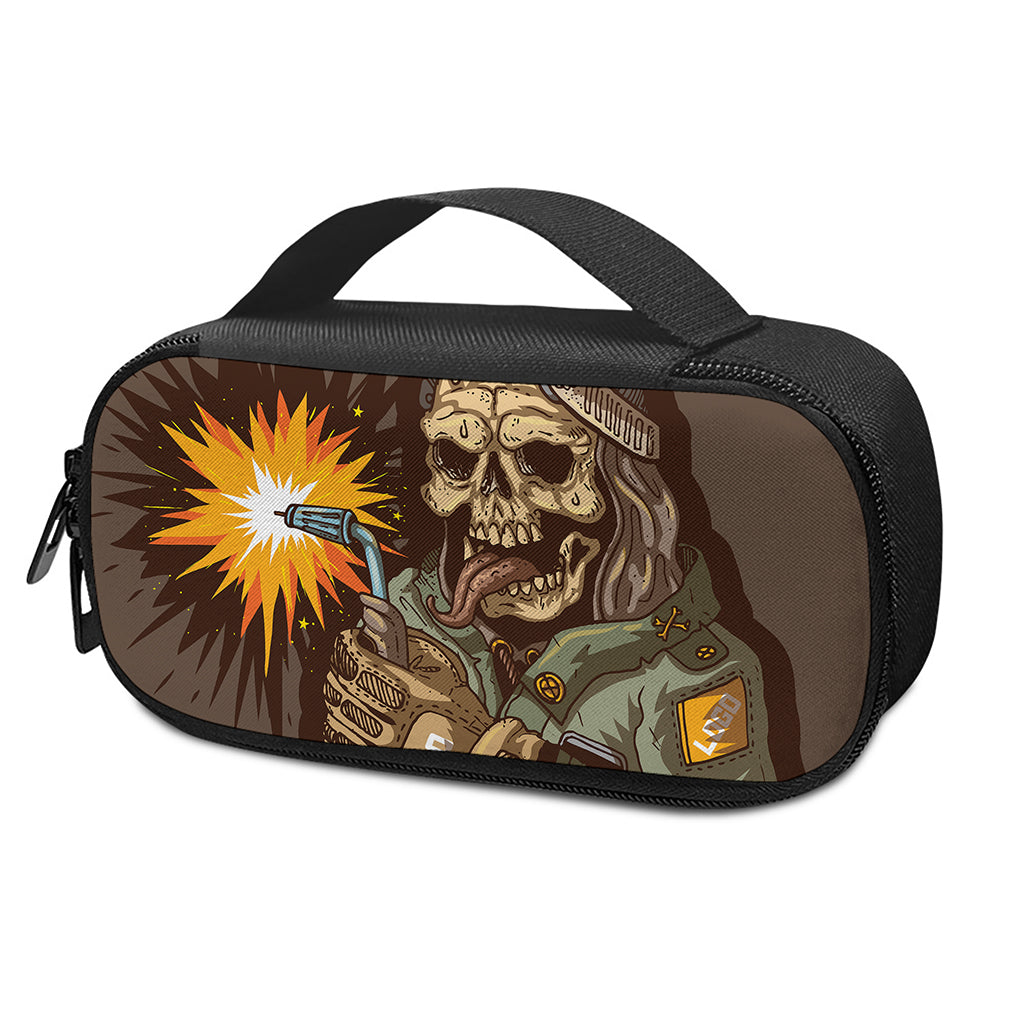 Dead Welder Print Insulin Cooler Travel Case