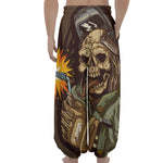 Dead Welder Print Lantern Pants