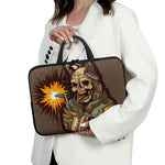 Dead Welder Print Laptop Sleeve With Handle