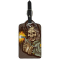 Dead Welder Print Luggage Tag