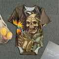 Dead Welder Print Men's Bodysuit