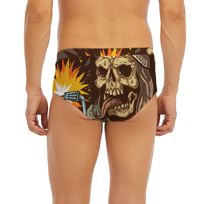 Dead Welder Print Men's Briefs