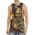 Dead Welder Print Men's Muscle Tank Top
