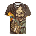 Dead Welder Print Men's Athletic T-Shirt