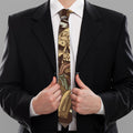 Dead Welder Print Necktie