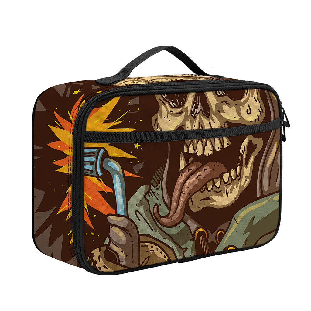 Dead Welder Print Portable Lunch Bag