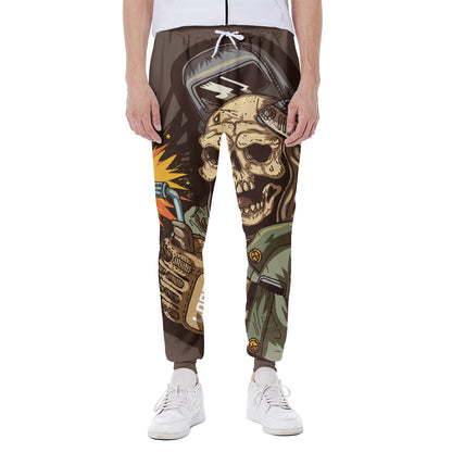 Dead Welder Print Scuba Joggers