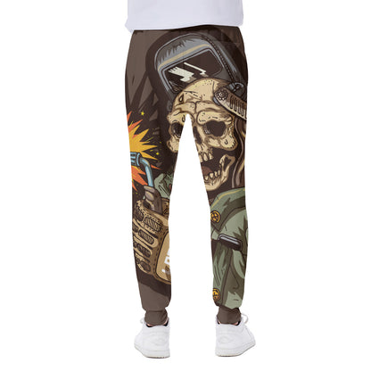 Dead Welder Print Scuba Joggers