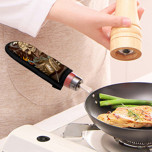 Dead Welder Print Skillet Handle Cover