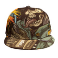 Dead Welder Print Snapback Cap