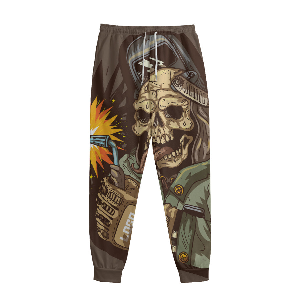 Dead Welder Print Sweatpants