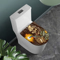Dead Welder Print Toilet Lid Cover