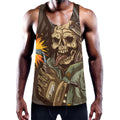Dead Welder Print Men's Workout Tank Top