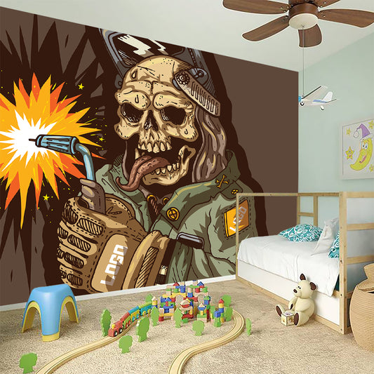 Dead Welder Print Wall Sticker