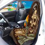 Dead Welder Print Waterproof Car Seat Cover