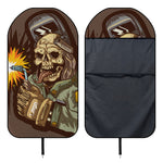Dead Welder Print Waterproof Car Seat Cover