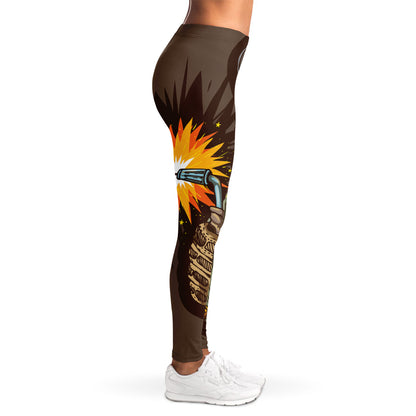 Dead Welder Print Women's Leggings