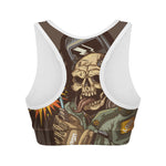 Dead Welder Print Women's Sports Bra