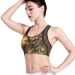 Dead Welder Print Women's Sports Bra