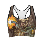 Dead Welder Print Women's Sports Bra