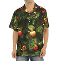 Decorated Christmas Tree Print Aloha Shirt