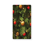 Decorated Christmas Tree Print Baby Crib Sheet