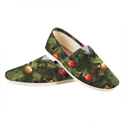 Decorated Christmas Tree Print Casual Shoes