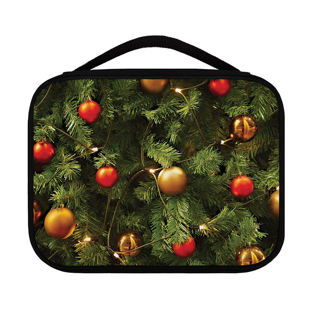 Decorated Christmas Tree Print Classic Bible Case