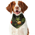 Decorated Christmas Tree Print Dog Bandana