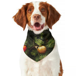 Decorated Christmas Tree Print Dog Bandana