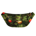Decorated Christmas Tree Print Fanny Pack