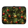 Decorated Christmas Tree Print Laptop Sleeve