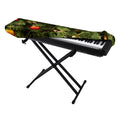 Decorated Christmas Tree Print Piano Keyboard Cover