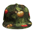 Decorated Christmas Tree Print Snapback Cap
