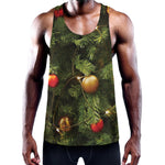 Decorated Christmas Tree Print Training Tank Top