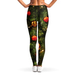 Decorated Christmas Tree Print Women's Leggings