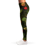 Decorated Christmas Tree Print Women's Leggings