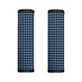 Deep Blue Houndstooth Pattern Print Handle Covers