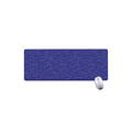 Deep Blue Knitted Pattern Print Extended Mouse Pad