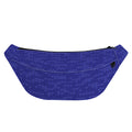 Deep Blue Knitted Pattern Print Fanny Pack