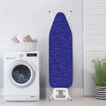 Deep Blue Knitted Pattern Print Ironing Board Cover