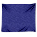 Deep Blue Knitted Pattern Print Tapestry
