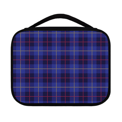 Deep Blue Stewart Tartan Print Classic Bible Case