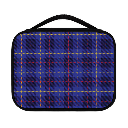 Deep Blue Stewart Tartan Print Classic Bible Case