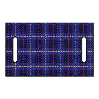 Deep Blue Stewart Tartan Print Golf Cart Seat Cover