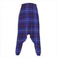 Deep Blue Stewart Tartan Print Hammer Pants