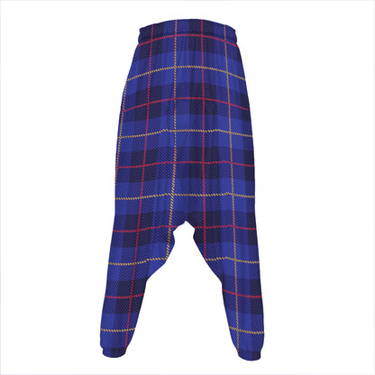 Deep Blue Stewart Tartan Print Hammer Pants