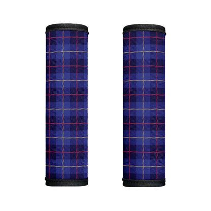 Deep Blue Stewart Tartan Print Handle Covers